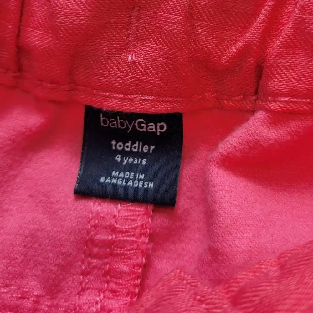 Baby Gap pink pants 4 yrs